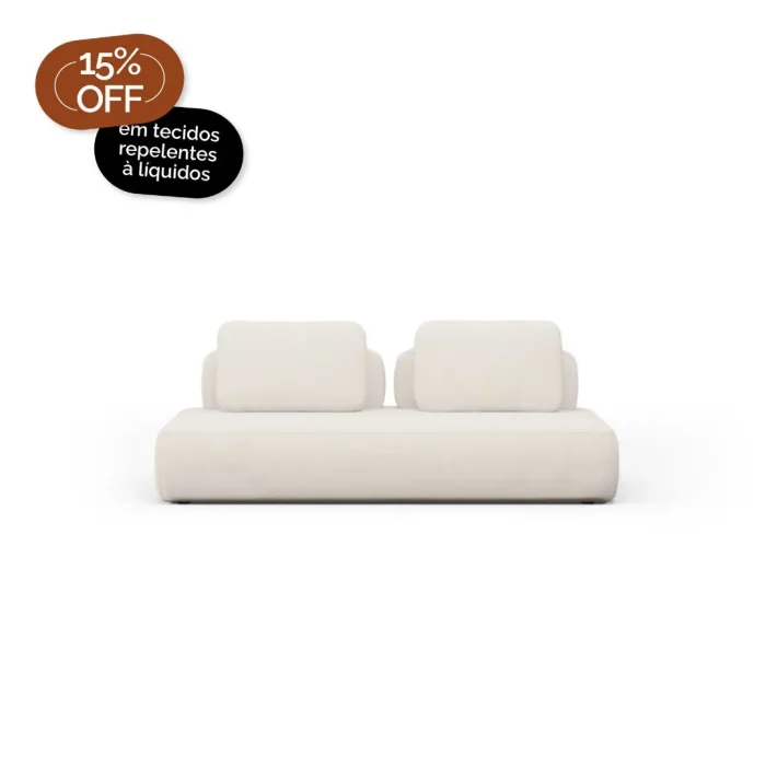 Sofá Bono Assento Modular Com Encostos Soltos - Imagem 1