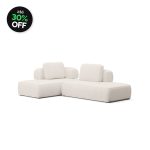 Sofá Modular Bono 2 Módulos Canto e Encosto Solto