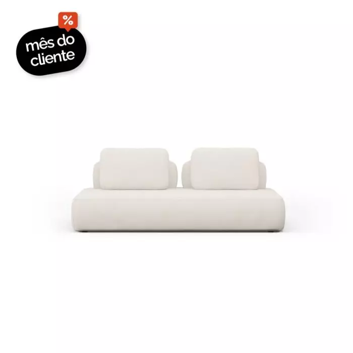 Sofá Bono Assento Modular Com Encostos Soltos - Imagem 1
