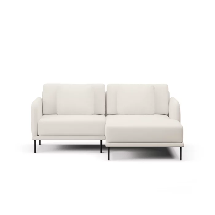 Sofá 2 Lugares Veso Com 1 Assento em Chaise - Imagem 7