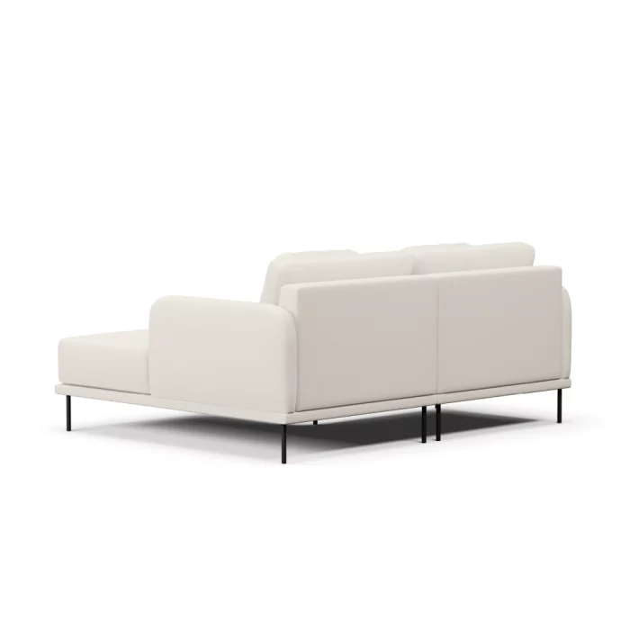 Sofá 2 Lugares Veso Com 1 Assento em Chaise - Imagem 12