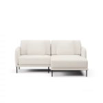 Sofá 2 Lugares Veso Com 1 Assento em Chaise