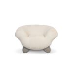 Poltrona Carpe Pés Couro Ecológico