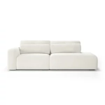 Sofá 2 Lugares IA Bold Assento Retrátil e Término em Chaise