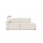 Sofá Retrátil Clausi Com Chaise Lateral e Braço Direito