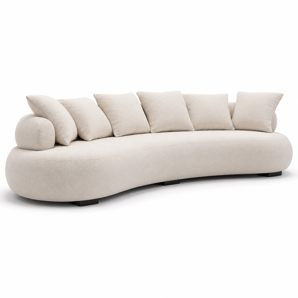 8f2133f6-fe25-4332-8768-d96a23801638 Sofá Orgânico Com Almofadas Personalizado IA Bean - Imagem 1