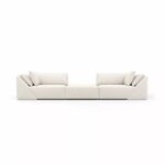 Sofá Vert 2 Módulos Com Puff Frontal