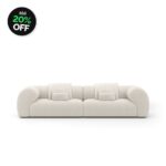 Sofá Aron 2 Módulos Assento e Encosto Fixo