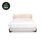 Cama Dama Com Pés de Madeira Eucalipto