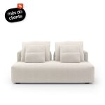 Sofá Glow Modular Com Encosto Solto