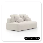 Sofá Glow Modular 1 Módulo 2 Encostos Soltos