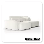 Sofá Automático Retrátil e Reclinável Com Chaise IA Bold