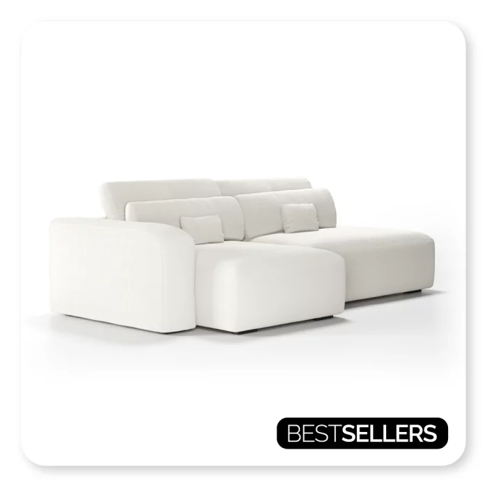 Sofá Automático Retrátil e Reclinável Com Chaise IA Bold - Imagem 1