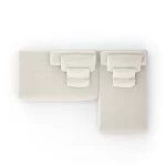 Sofá Glow 3 Módulos Com Encosto e Almofadas Soltas - Imagem 9