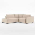 Sofá 3 Lugares Clausi Com Assento Retrátil e Encosto Fixo