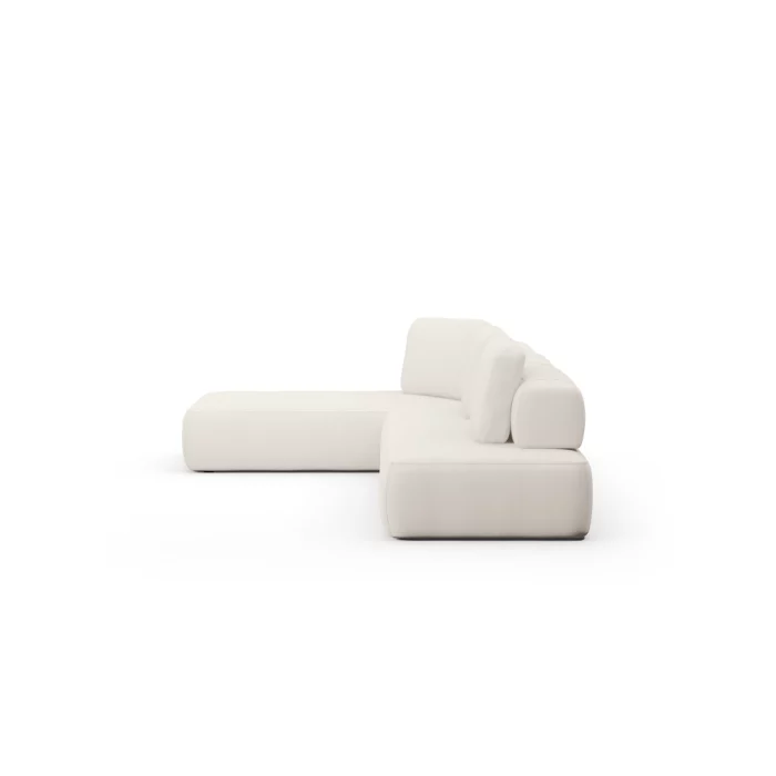 Sofá Bono 2 módulos Com Assento em Chaise - Imagem 3