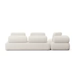 Sofá Bono 2 módulos Com Assento em Chaise - Imagem 5