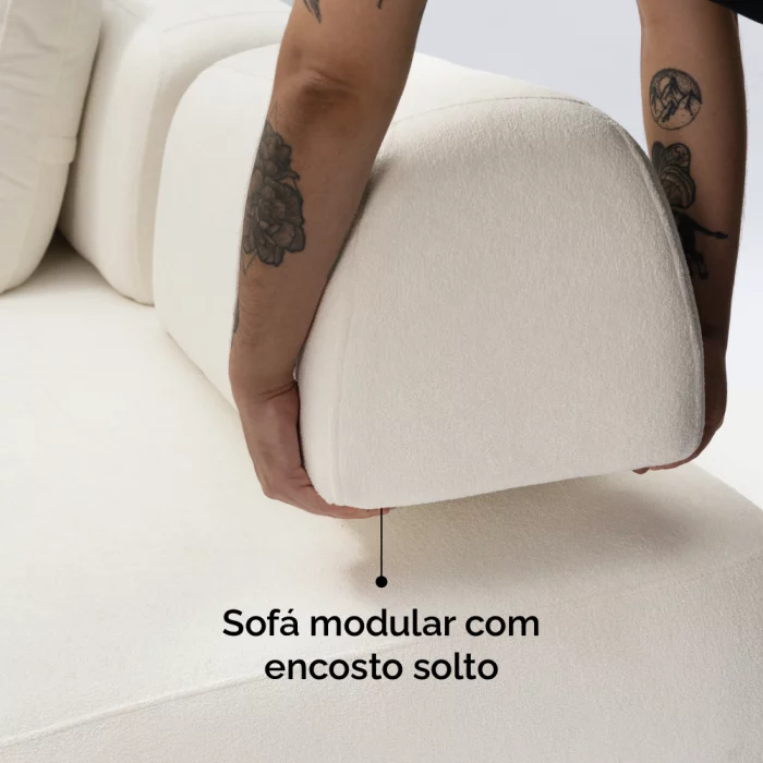 Sofá Bono 1 módulo 1,80m - Imagem 4