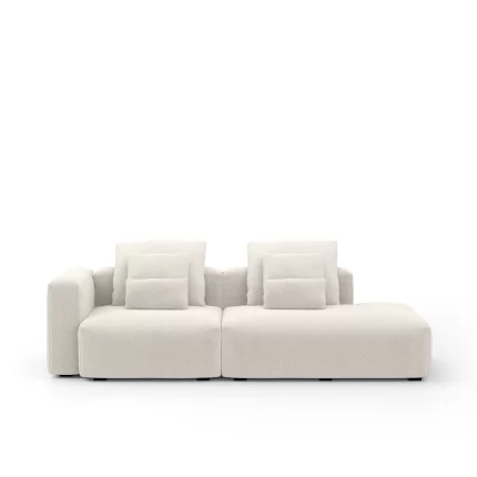 Sofá Glow 2 módulos com chaise