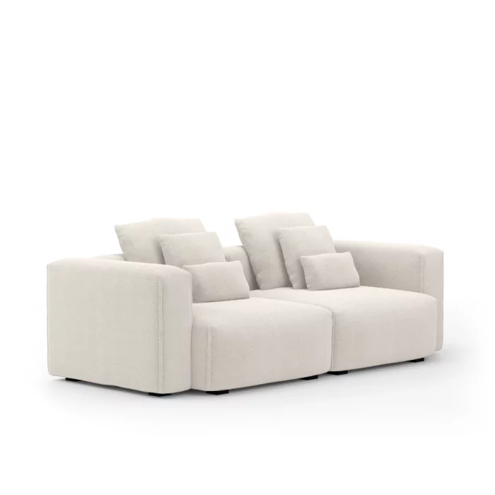 Sofá Glow 2 módulos retráteis 2,40m - Imagem 2