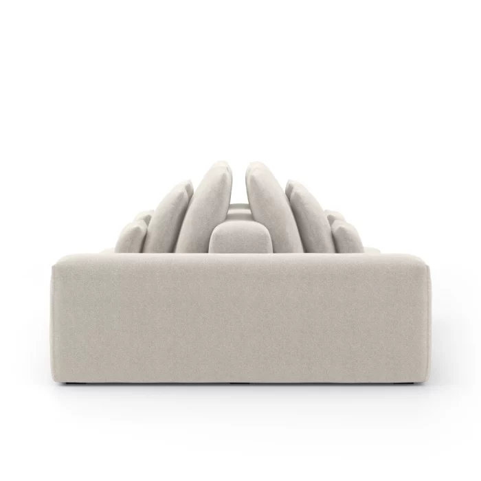 Sofá Glow 3,05m modular com puff - Imagem 3