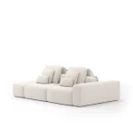 Sofá Glow 3,05m modular com puff - Imagem 4
