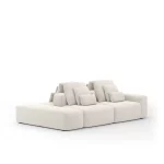 Sofá Glow 3,05m modular com puff - Imagem 6
