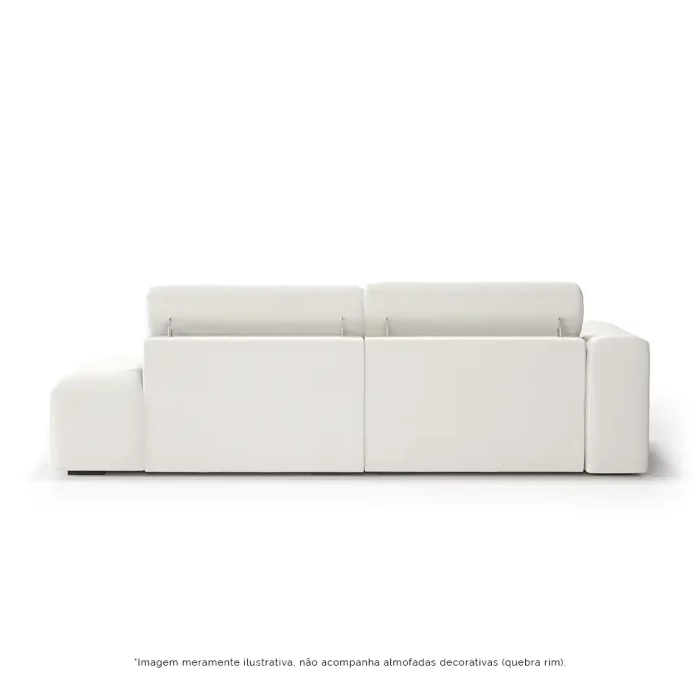Sofá Ia Bold retrátil e reclinável 2,58m - Imagem 6
