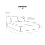 Cama Bloom sem LED Casal - Imagem 3