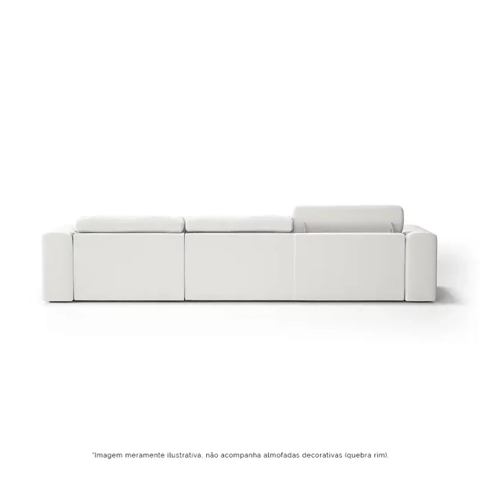 Sofá Ia Bold retrátil e reclinável 3,26m - Imagem 6