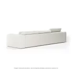 Sofá Ia Bold retrátil e reclinável 3,26m - Imagem 7