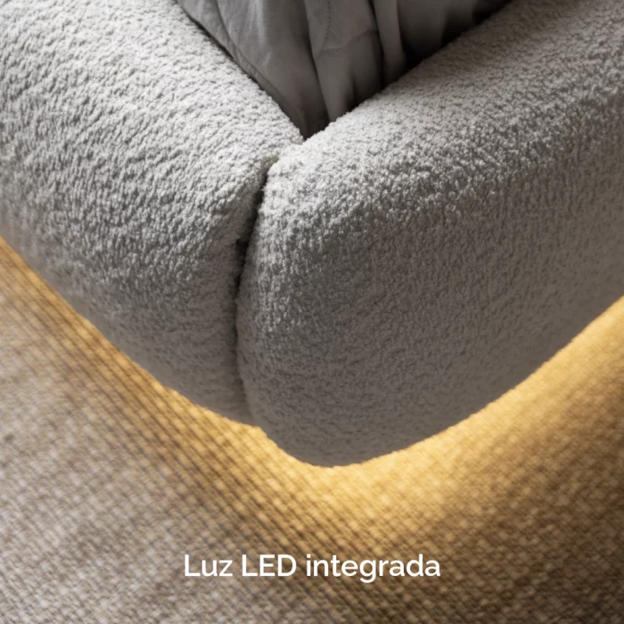 Cama Bloom com LED King - Imagem 4