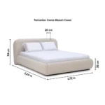 Cama Bloom sem LED Casal - Imagem 5