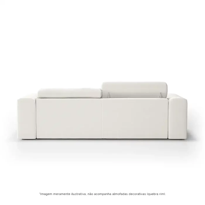 Sofá Ia Bold retrátil e reclinável 3,16m - Imagem 5