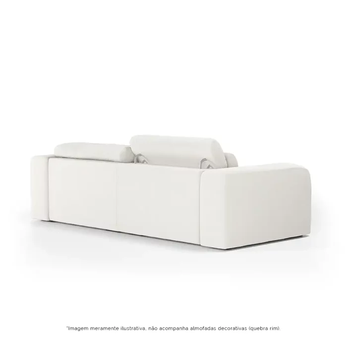 Sofá Ia Bold retrátil e reclinável 3,16m - Imagem 6