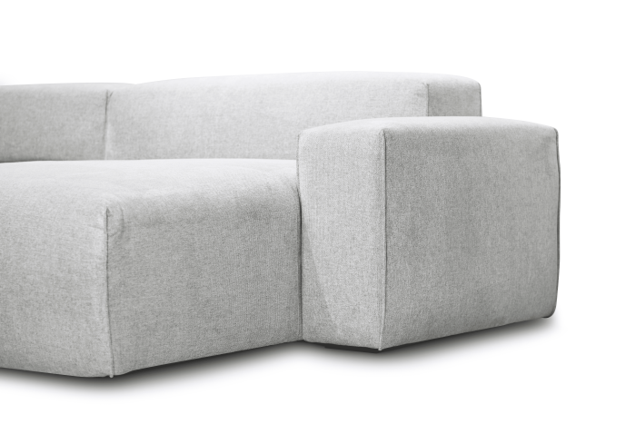 Sofá Glow 3 módulos retráteis com chaise 3,60m - Imagem 3