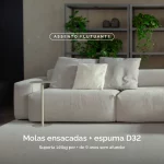 Sofá Glow 3,00m retrátil - Imagem 5