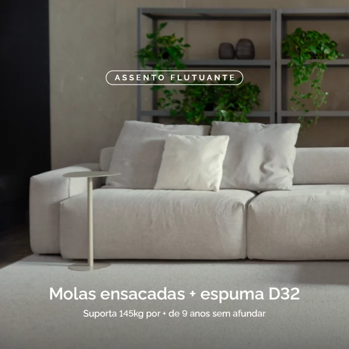 Sofá Glow 3,00m retrátil - Imagem 5