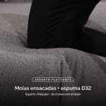 Sofá Glow 2,70m x 1,60m com encosto solto - Imagem 5