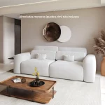 Sofá Ia Bold retrátil e reclinável 2,56m - Imagem 4