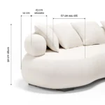 Sofá Ia Bean 2,70m - Imagem 5