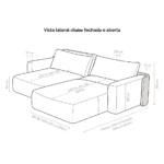 Sofá Cama Nilo - Imagem 6