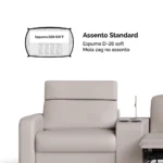 Sofá Oasis dois lugares sem console - Imagem 5