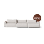 Sofá Cama Nilo Com chaise e Automático