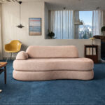 Sofá Cama Urban 1,80m 3 lugares tecido Cookie Pet Friendly - Imagem 5