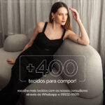 Sofá Cama Urban 1,60m tecido bouclé stone - Imagem 9