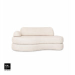Sofá Cama Urban 1,80m tecido bouclé porcelana