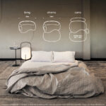 Sofá Cama Urban 1,60m tecido bouclé stone - Imagem 4