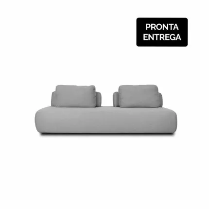 Sofá Bono Modular Com Encosto e Almofadas Soltas 2,40m