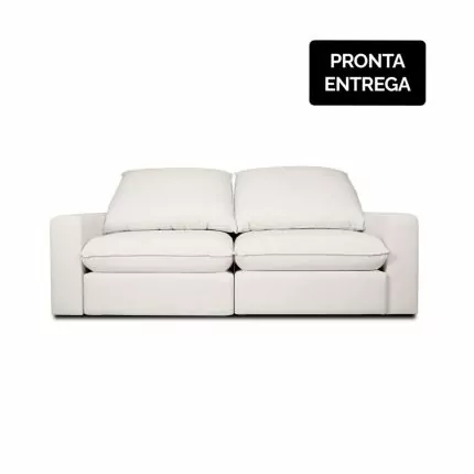 Sofá 2 Lugares Tuim Assento Retrátil e Encosto Reclinável 2,20m